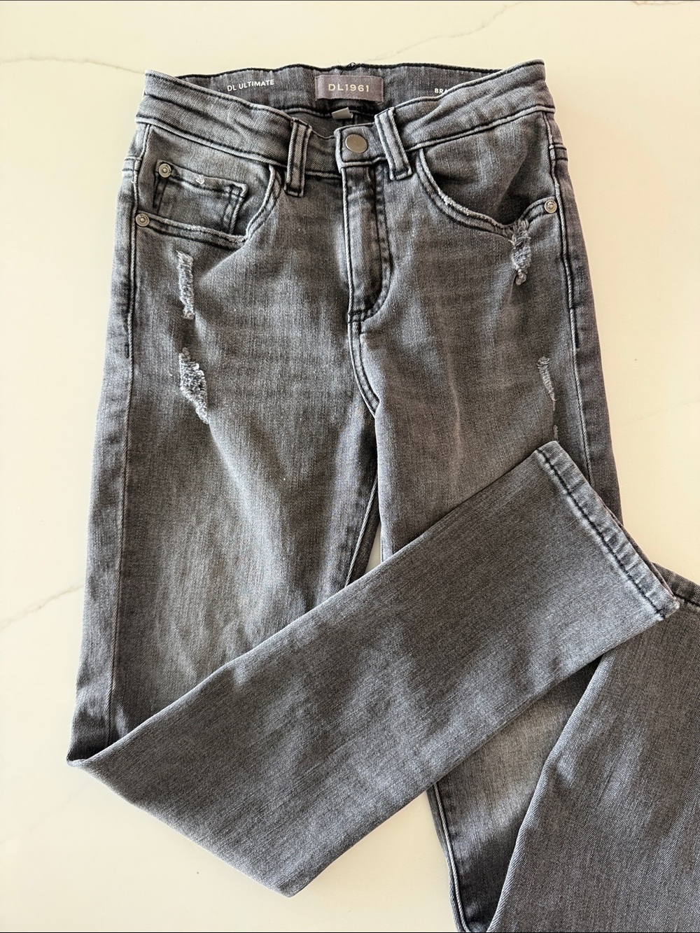 Boys DL1961 Brady Slim Distressed Jeans